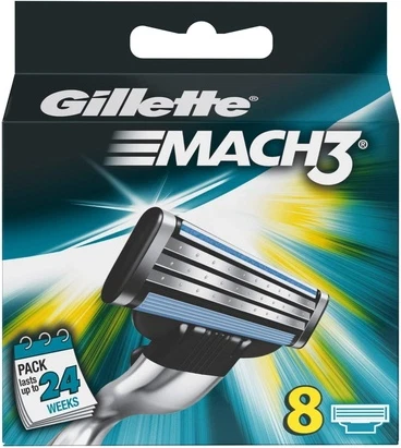 Сменные кассеты для бритвы Gillette