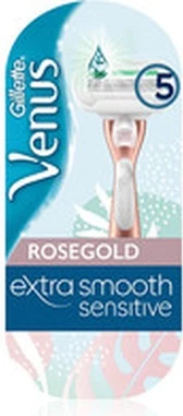 Станок для бритья Gillette Extra Smooth Sensitive Розовое золото