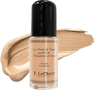 T.Leclerc Foundation Suyuq Tonli Krem Poyezd 03 Sand Beige Matte Vegan Dermatologik Sinovdan O'tgan