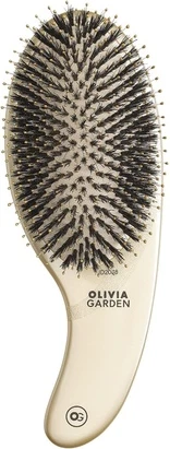 Круглая щетка Olivia Garden Expert Care Curve, смешанная щетина (кабан и нейлон)