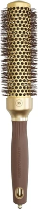 Круглая щетка Olivia Garden Expert Blowout Speed Волнистая щетина Золотой & Коричневый 35