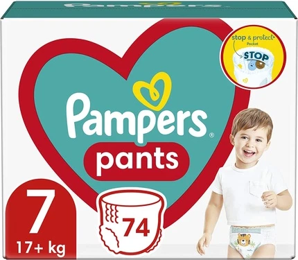 Подгузники-трусики Pampers Pants для мальчиков/девочек