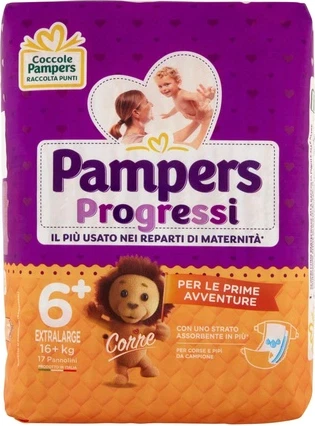 Bebet Pampers Progressi Extralarge