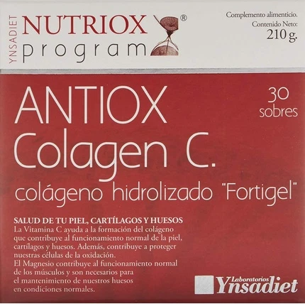 Добавка Ynsadiet Antiox Коллаген и Гиалуроновая кислота Fortigel Nutriox