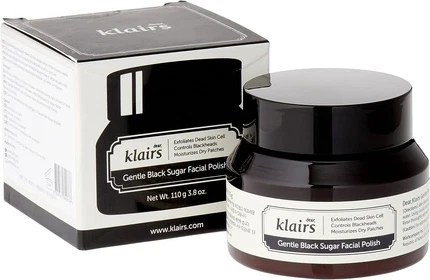 Klairs Gentle Black Sugar Facial Polish yuz uchun skrab