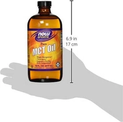 Массажное масло Now Foods 100% Pure MCT Oil