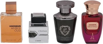 Fragrance Gift Set Al Haramain Amber Oud Gold
