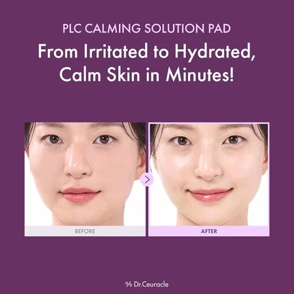 Пэды-тонеры Dr. Ceuracle Plc Calming Solution Pad