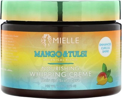 Несмываемый кондиционер Mielle Nourishing Whipping Creme Mango & Tulsi