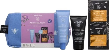 Наборы для ухода за лицом Apivita Aqua Beelicious Увлажнение и свежесть Coffret