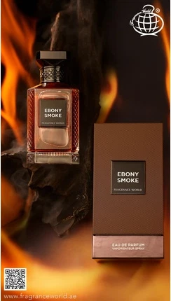 «Eau De Parfum Fragrance World Ebony Smoke»