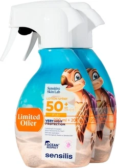 Лосьон-спрей для защиты от солнца Sensilis Pediatrics Sunscreen Spf50+