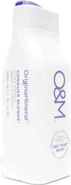Маска для волос O&M Conquer Blonde Silver Masque