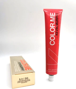 Soch uchun doimiy soch bo'yog'i Kevin Murphy Color.me och jigarrang tilla