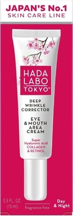 Крем Hada Labo Tokyo Антивозрастной корректор глубоких морщин для области вокруг глаз и рта