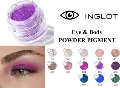 Рассыпчатые тени для век Inglot