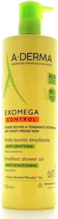Emollient Shower Oil A-Derma Exomega Control