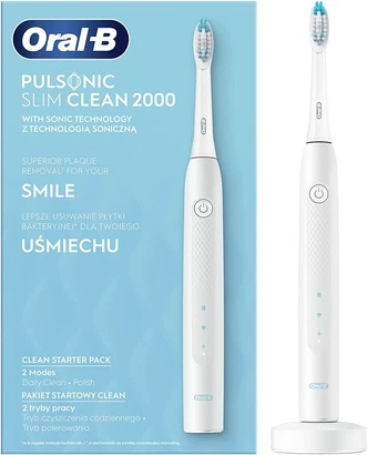Rechargeable Sonic Toothbrush Oral-B Pulsonic Slim Clean 2000