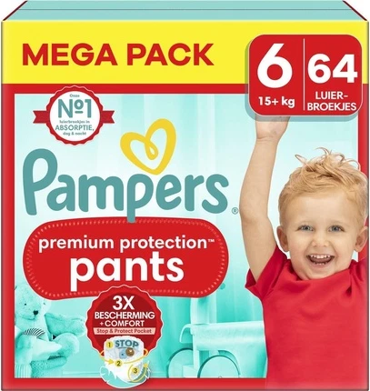 Pampers Premium Protection Трусики Размер 6