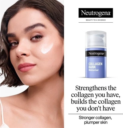Neutrogena Collagen Bank Дневной увлажняющий крем для лица с бакучиолом против старения
