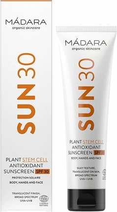Солнцезащитный крем MÁDARA Plant Stem Cell Antioxidant