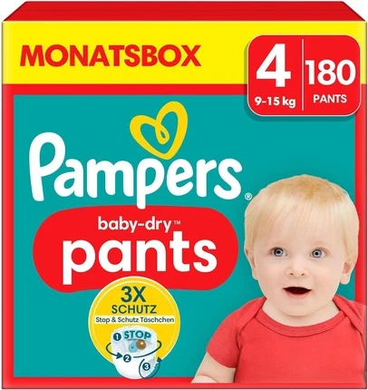 Подгузники Pampers Baby-Dry Maxi, размер 4