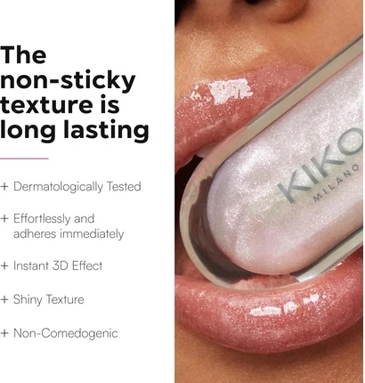 Блеск для губ Kiko Milano 3D Hydra