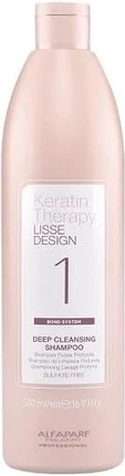 Шампунь Alfaparf Milano Keratin Therapy Lisse Design для глубокого очищения