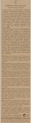L'Anza Keratin Healing Oil Cleansing Cream