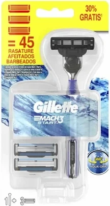 Gillette Mach3 Start Razor With 2 Refills