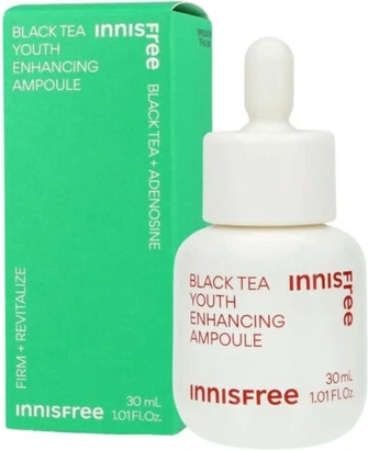Innisfree Сыворотка с черным чаем, повышающая молодость