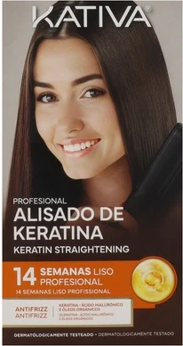 Набор для выпрямления волос Kativa Keratin