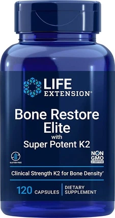 Life Extension Bone Restore Elite с сверхэффективным K2