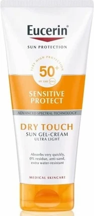 Солнцезащитный крем-гель Sensitive Protect SPF50+ Eucerin
