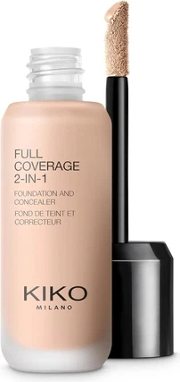 Стойкое тональное средство 2-в-1 и консилер Kiko Milano