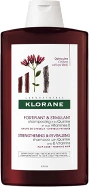 Укрепляющий шампунь Klorane с хинином