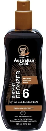 Spray Gel plus Bronzer Australian Gold