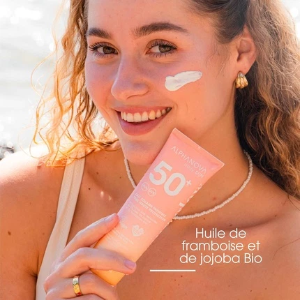 Солнцезащитный крем Alphanova Alphanova Daily Sun Invisible Sun Lotion SPF 50+ для лица и тела