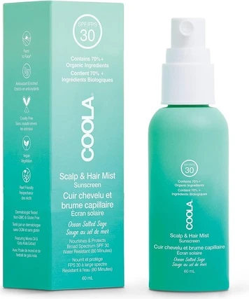 Organik bosh terisi va soch uchun sprey SPF 30 COOLA