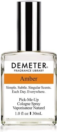 Amber Eau de Cologne The Library Of Fragrance