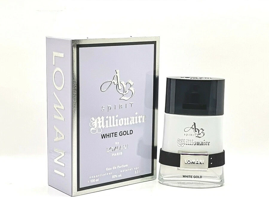 Туалетная вода Lomani AB Spirit Millionaire White Gold