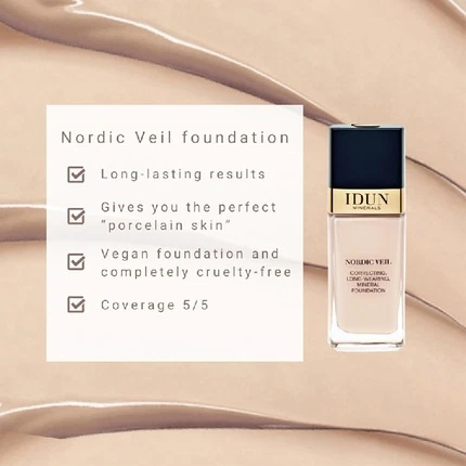 Idun Minerals Nordic Veil Foundation
