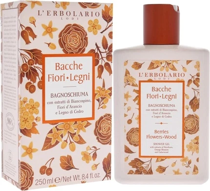 L'Erbolario Berries Flowers Woods Bath Gel