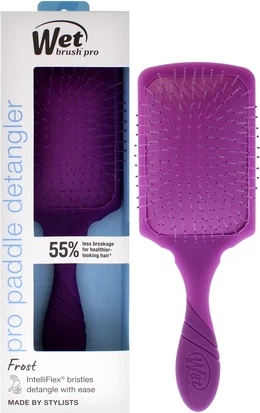 Wet Brush Pro Paddle Detangler Brush Frost Purple soch cho'tkasi