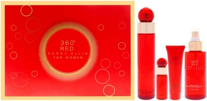 Подарочный набор Парфюмерная вода Perry Ellis 360 Red Для женщин