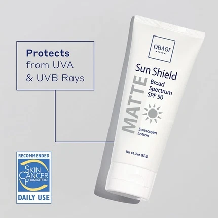 Солнцезащитный крем Obagi Sun Shield Matte Broad Spectrum SPF 50