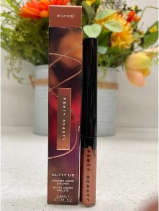 Жидкая подводка для век Fenty Beauty by Rihanna Glitty Lid Shimmer Liquid Eyeliner