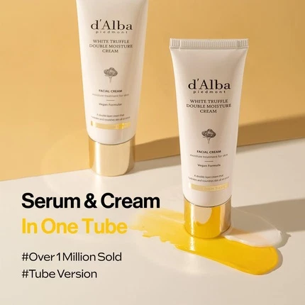 Крем для лица D'Alba White Truffle Double Moisture Cream Веганский увлажняющий крем