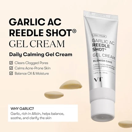 Vt Cosmetics Крем-гель с чесноком Reedle Shot
