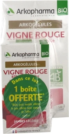 Arkogelules Organic Red Vine Arko Pharma